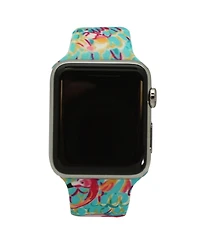 Olivia Pratt Flamingo Printed Silicone Apple Watch Bands