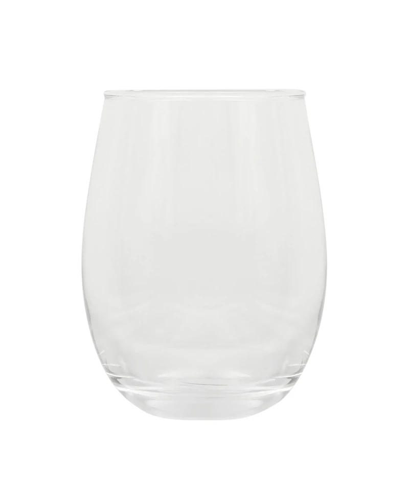Gibson Home Bellini Glass 12 Piece All Purpose Stemless Red, White, Water, Beverage Glasses/Tumbler - Set of 12