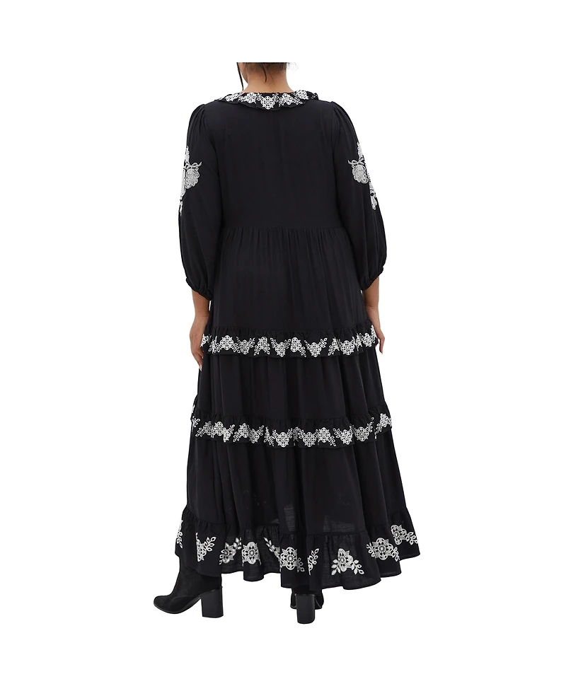 City Chic Plus Size Boheme Maxi Dress