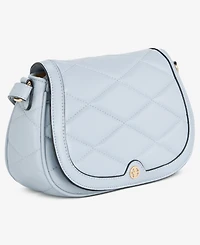 Giani Bernini Small Quilted Saddle Crossbody, Exclusively at Macy's