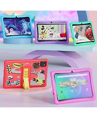 Contixo K103 10" Kids Tablet - 8-Core 2.0GHz, 3GB Ram, 32GB Storage, Android 13, Preloaded with 80 Disney E-books & Academy