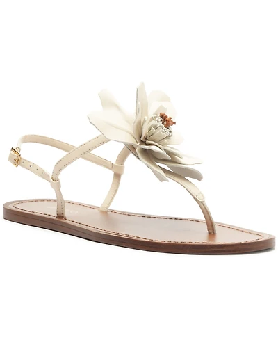 Arezzo Women's Daisy Buckle Flat Sandals