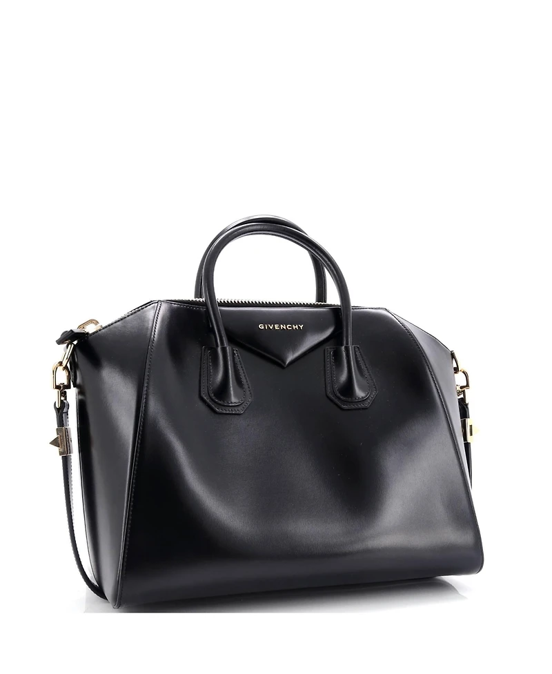 Pre-Owned Givenchy Medium Antigona Bag Glazed Leather
