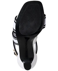 Karl Lagerfeld Paris Women's Careliz Strappy Sandals