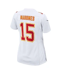 Nike Women's Patrick Mahomes Tundra White Kansas City Chiefs Super Bowl Lix Fashion Game Jersey