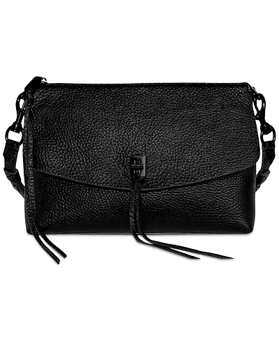 Rebecca Minkoff Darren Small Leather Top Zip Shoulder Bag