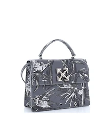 Pre-Owned Off White Jitney 2.8 Bag Printed Leather