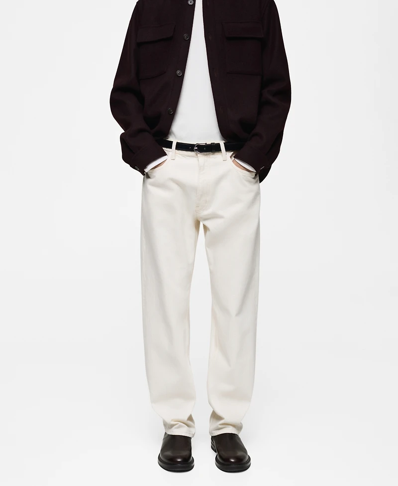 Mango Men's Straight-Fit Jeans