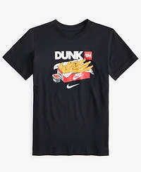 Nike Big Kids Sportswear Dunk Graphic Cotton T-Shirt