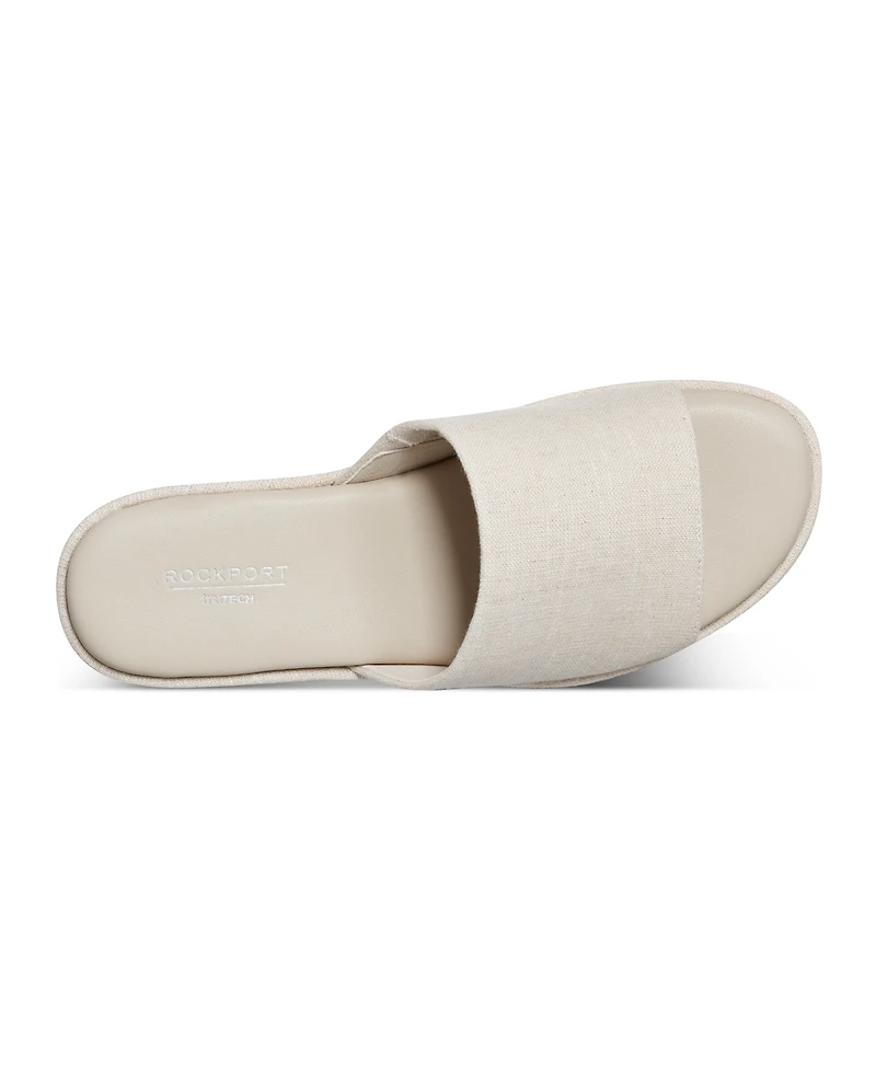 Rockport Women's Aubriella Slide Slip-On Wedge Sandals