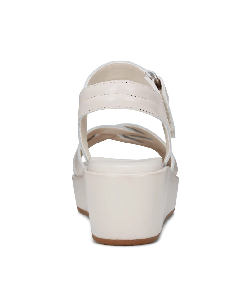 Rockport Women's Amira Strappy Open Toe Casual Wedge Sandals