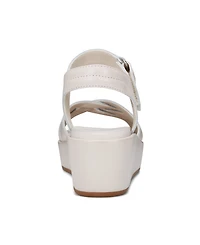 Rockport Women's Amira Strappy Open Toe Casual Wedge Sandals