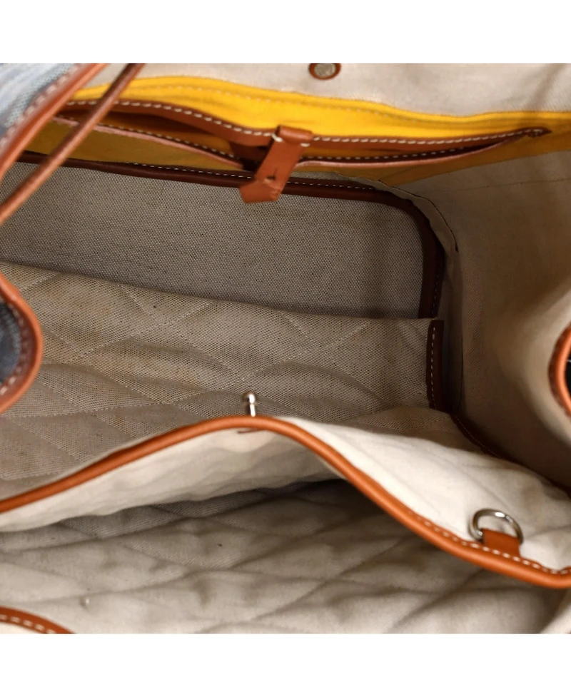 Pre-Owned Goyard Mm Alpin Backpack Coated Canvas