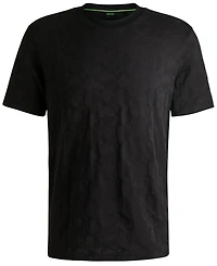 Boss by Hugo Men's Circle Jacquard Relaxed-Fit T-Shirt