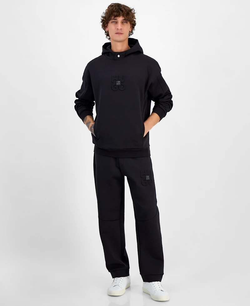 Hugo by Boss Men's Debostaco Relaxed-Fit Logo Hoodie