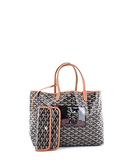 Pre-Owned Goyard Pm Saint Louis Tote Printed Coated Canvas
