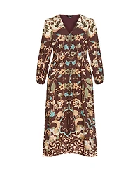 Plus Florence Placement Maxi Dress