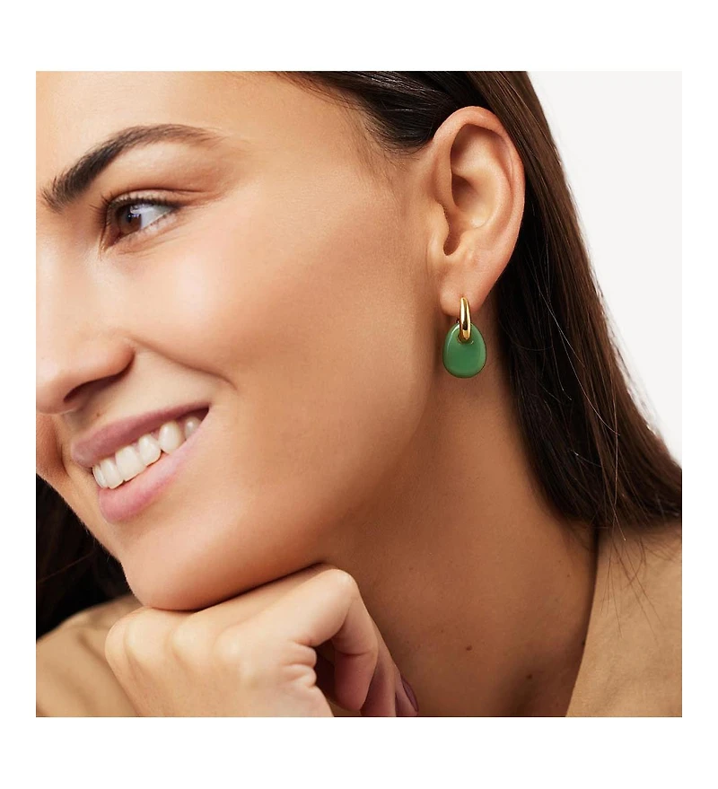 Ana Luisa Gold Drop Earrings - Kayla