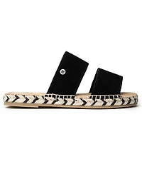 Minnetonka Women's Poppie Suede Slide Sandals