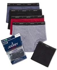 Jockey 4 Pack Cotton Full Rise Briefs +1 Bonus Pair