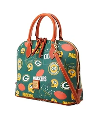 Dooney & Bourke Green Bay Packers Game Day Zip Zip Satchel