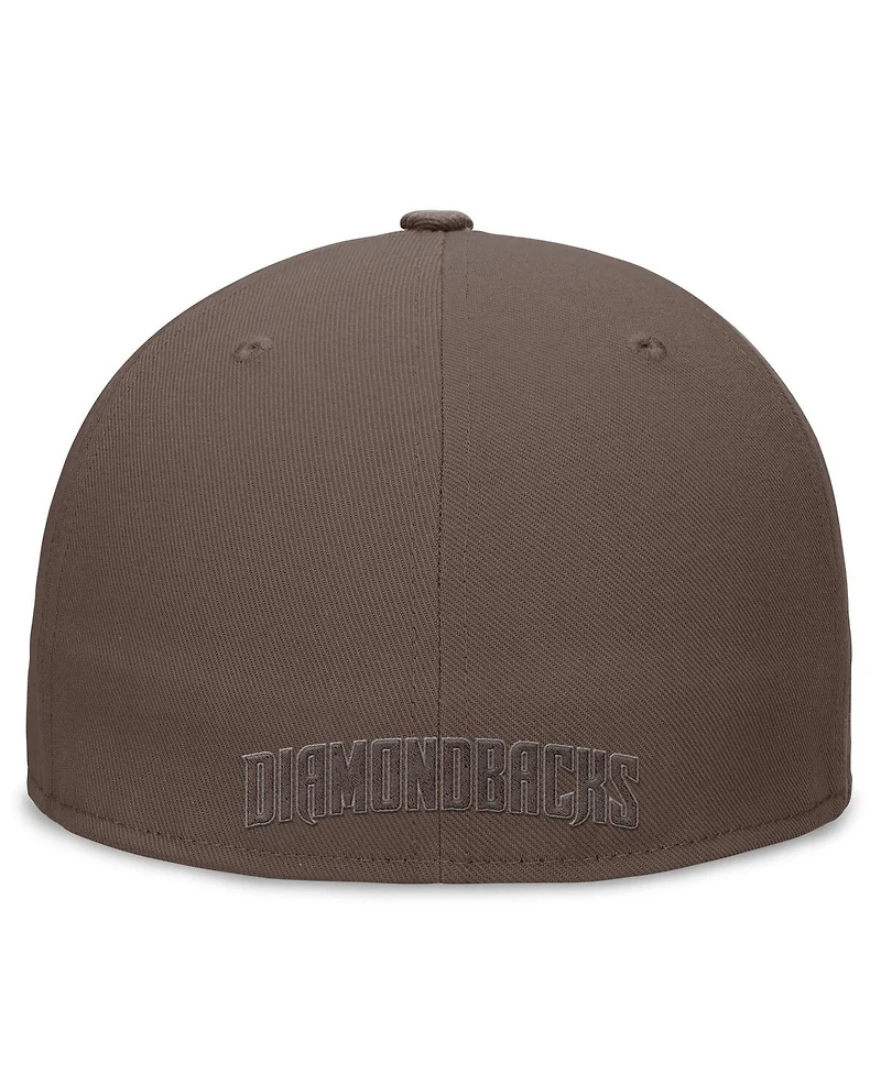 Nike Men's Brown Arizona Diamondbacks Statement Ironstone Performance True Fitted Hat