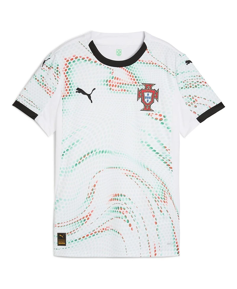 Puma Women's White Portugal National Team 2025 Away Replica Jersey
