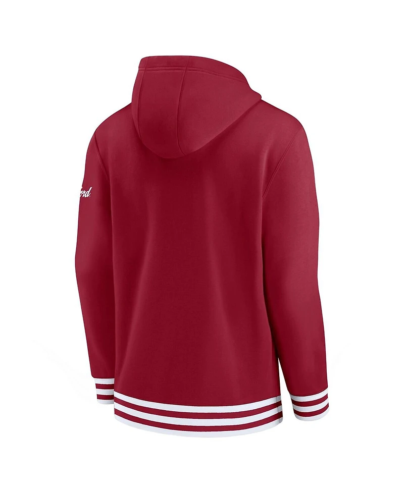 Nike Men's Cardinal Stanford Cardinal Legacy Retro Pullover Hoodie