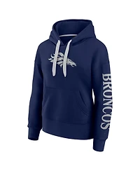 Fanatics Women's Navy Denver Broncos Elements Next Pullover Hoodie