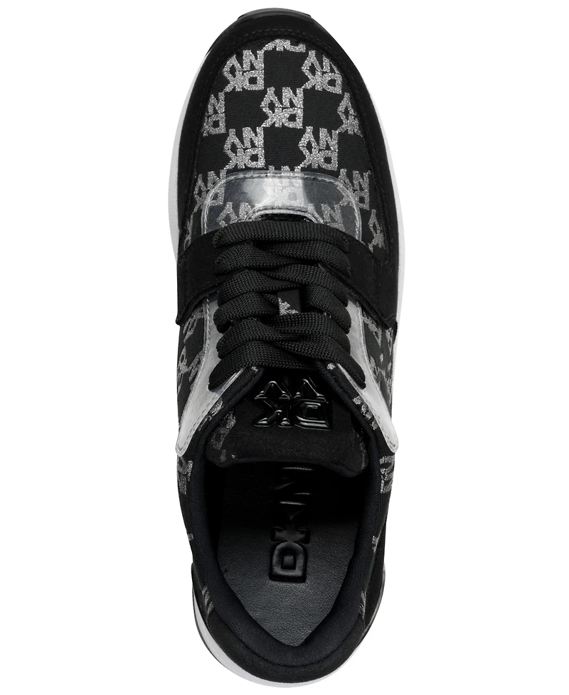Dkny Women's Kamay Lace-Up Wedge Sneakers