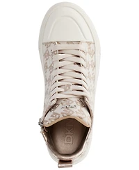 Dkny Women's Yaser Lace-Up Mid Top Sneakers