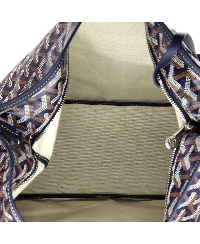 Pre-Owned Goyard Boheme Hobo Coated Canvas