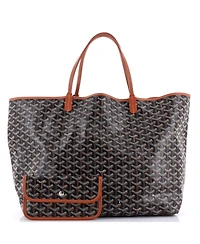 Pre-Owned Goyard Gm Saint Louis Tote Printed Coated Canvas