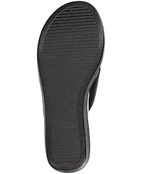 Journee Collection Women's Biara Crisscross Platform Wedge Sandals