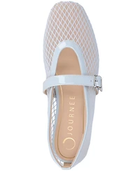 Journee Collection Women's Casha Mesh Mary Jane Flats