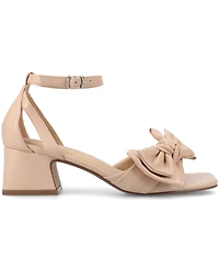 Journee Collection Women's Zevi Block Heel Dress Sandals