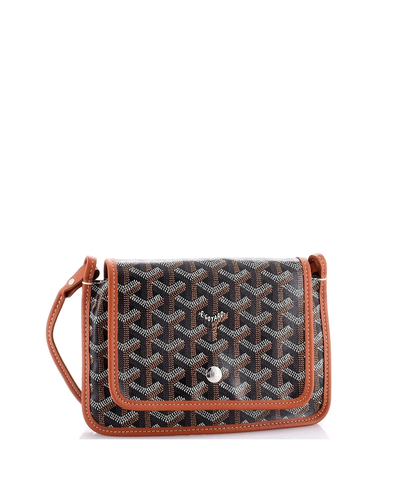 Pre-Owned Goyard Plumet Clutch Wallet Coated Canvas