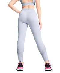 Puma Women's Lace Mesh Logo High-Waist 7/8 Leggings