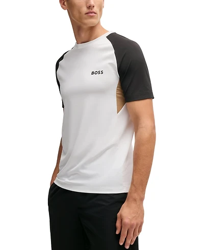 Boss by Hugo Men's Active Color-Blocked T-Shirt