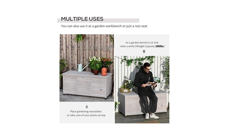 Garden Storage Cabinet – Durable Outdoor Organizer for Tools, Supplies, and Equipment