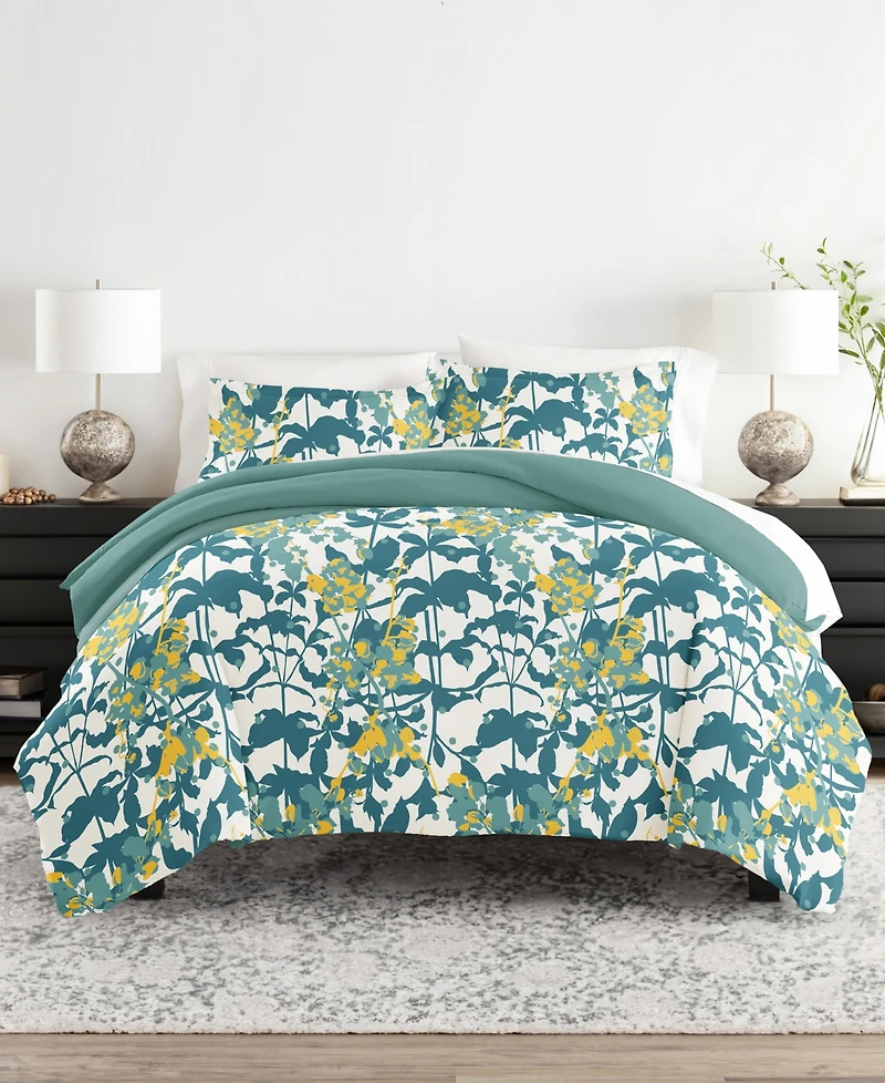 ienjoy Home Utra Soft Reversible -Pc. Duvet Cover Set