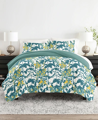 ienjoy Home Utra Soft Reversible -Pc. Duvet Cover Set