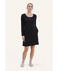 Nom Maternity Heart On My Sleeve & Nursing Nightgown