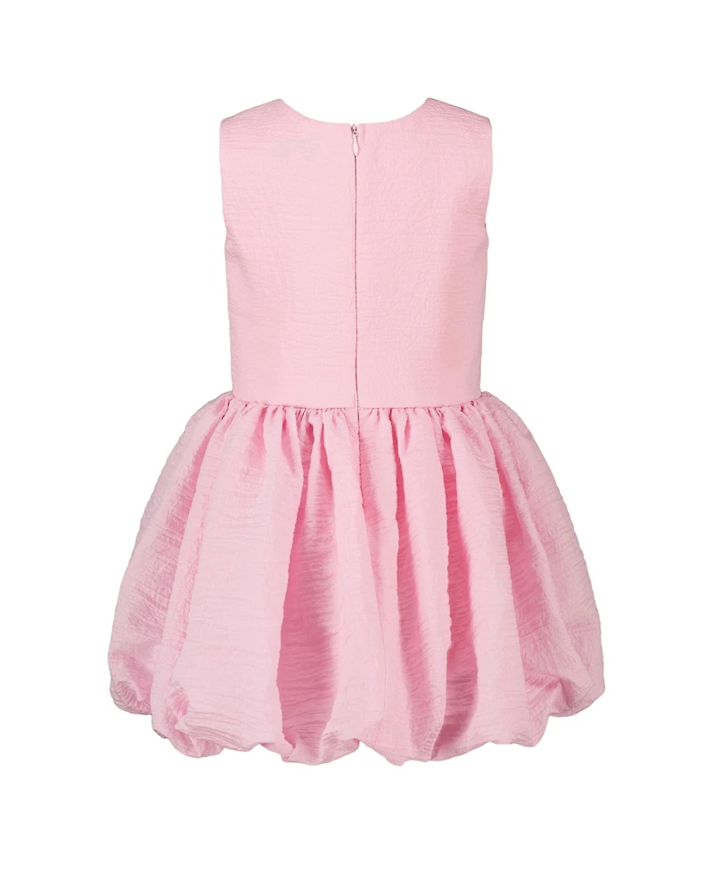 Blueberi Boulevard Toddler and Little Girls Sleeveless Bubble Hem Dress