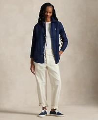 Polo Ralph Lauren Women's Classic-Fit 100% Linen Shirt
