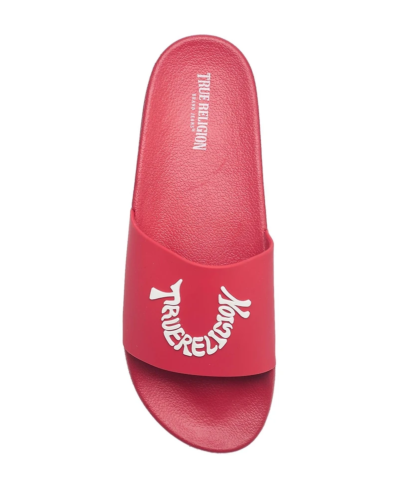 True Religion Men's Ti Logo Slide