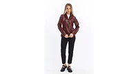 Furniq Uk Women's Genuine Leather Jacket