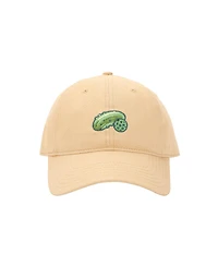Generic Men's Pickleball Embroidered Pickle & Ball Tan Dad Hat