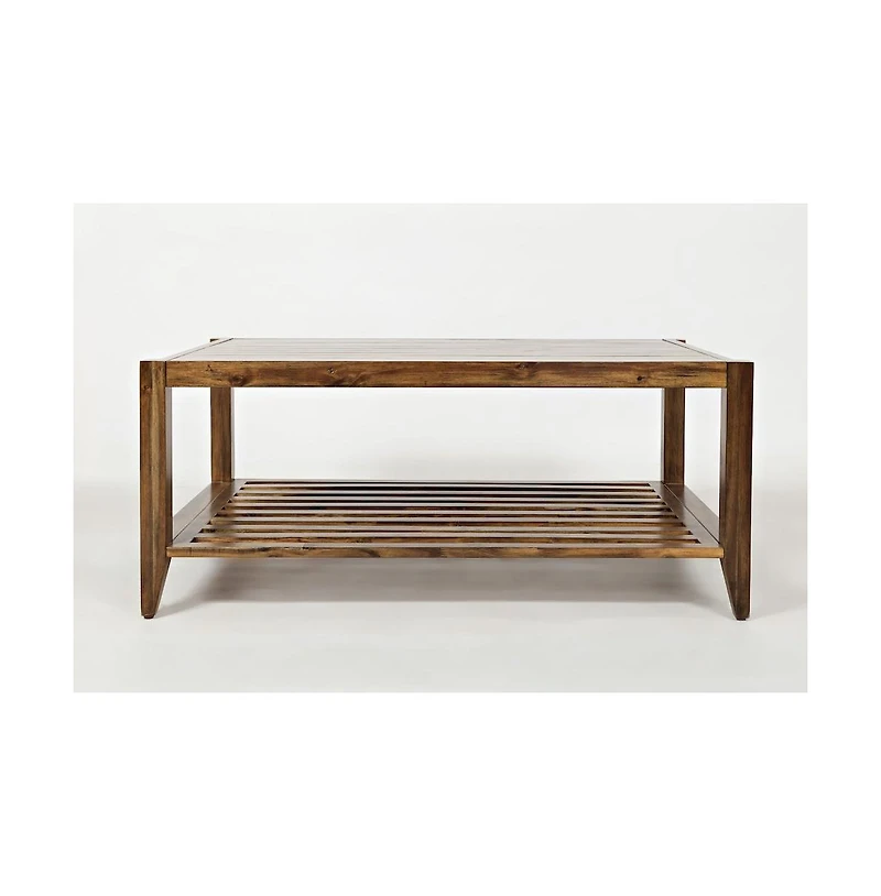 Jofran, 45" Modern Essential Solid Wood Coffee Table, Beacon Street