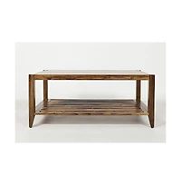 Jofran, 45" Modern Essential Solid Wood Coffee Table, Beacon Street